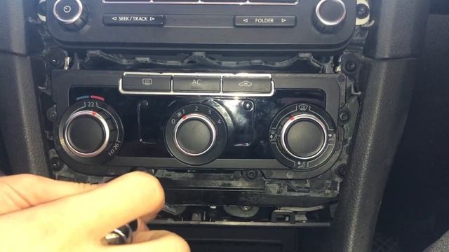How to remove MK6 VW Golf Climate Control Unit 5k смотреть онлайн