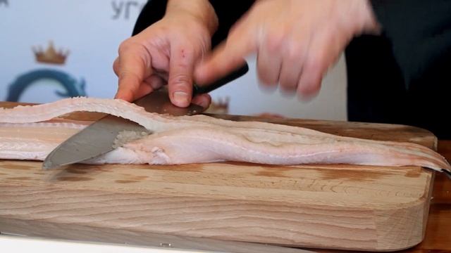 Полная разделка угря по-японски смотреть онлайн