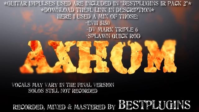 Axhom - Demolition of metal & stone (with vocals) - Death Metal смотреть онлайн