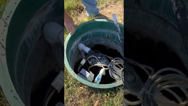 SEPTIC PUMP TANK With HEADWORKS Spin Filter CONTROL AOSS SEPTIC WITH DRIP DRAINFIELD IRRIGATION