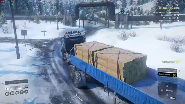 SnowRunner,Аляска смотреть онлайн