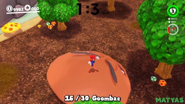 What If Super Mario Odyssey Had A Custom GIANT Goomba Challenge? смотреть онлайн