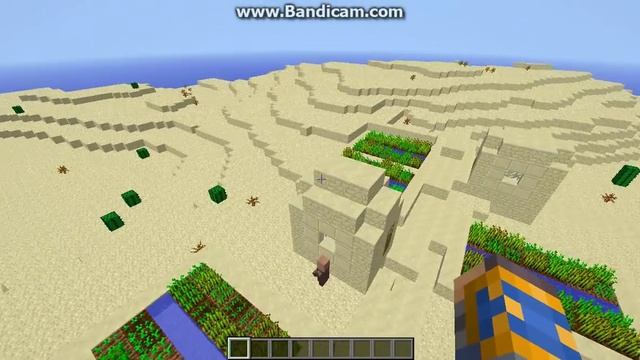 Как быстро найти деревню + храм в minecraft смотреть онлайн