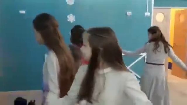 ⚜️Показательное выступление на сборах.Средневековый танец. смотреть онлайн