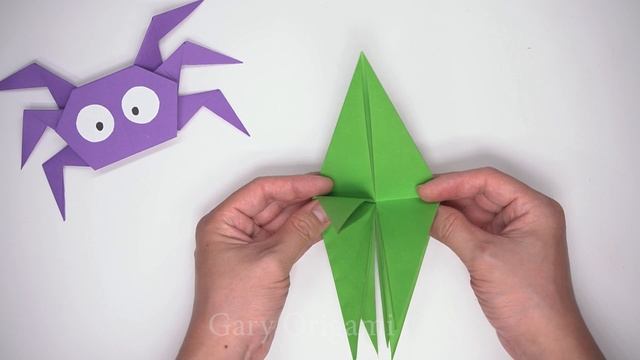 Easy Origami Cute Spider || Halloween Paper Crafts смотреть онлайн