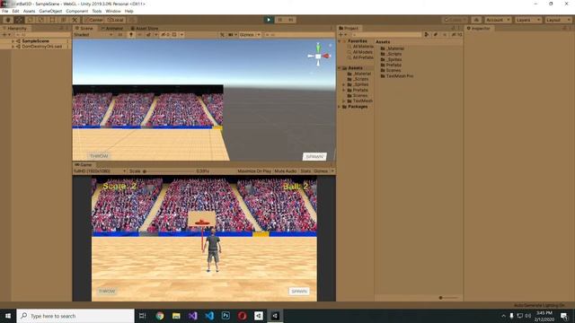 basketBall3D Unity смотреть онлайн