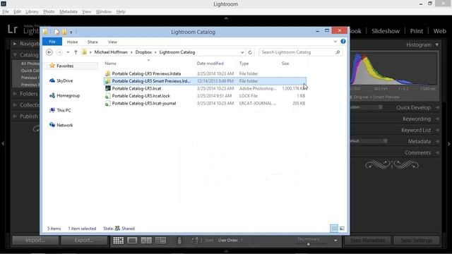 A Portable Lightroom Catalog смотреть онлайн