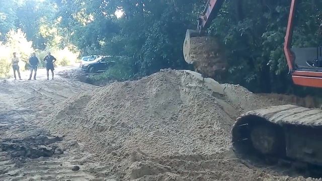 Устройство песчанного основания дороги смотреть онлайн