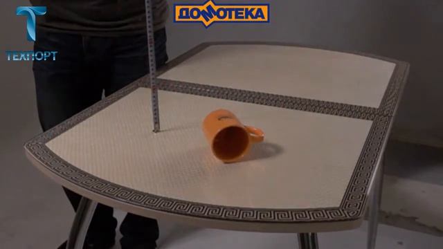Crash test стол vs посуда Стол с экокожей Чинзано фабрики Домотека смотреть онлайн