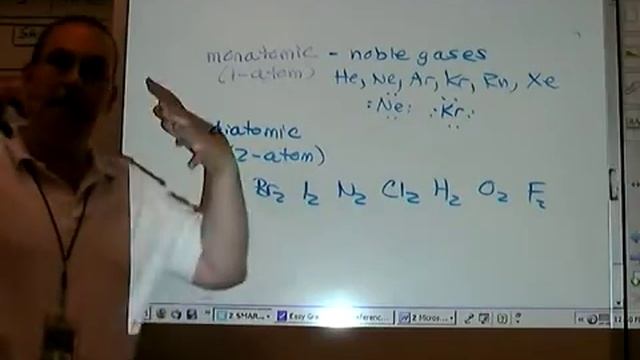 Chemistry Tutorial 6.1d: Monatomic And Diatomic Molecules & Phases Of Elements смотреть онлайн