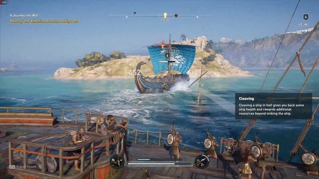 A Journey Into War (Destroy Athenian Blockade Ships) - ASSASSIN’S CREED ODYSSEY смотреть онлайн
