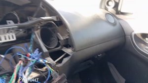 Замена радиатора печки Geely Mk. Полный процесс замены радиатора.