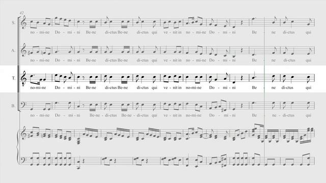 Mozart - Coronation Mass - Benedictus - Tenor смотреть онлайн