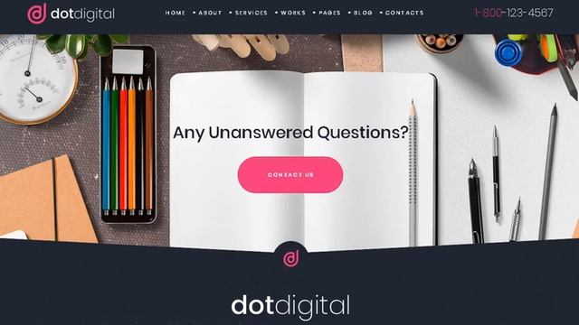 DotDigital – Web Design Agency WordPress Theme | Themeforest Templates смотреть онлайн