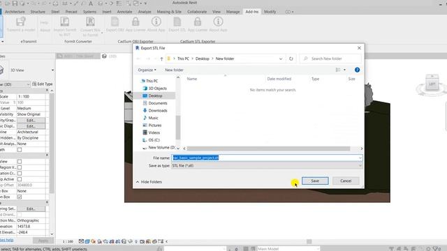 Export revit model in STL file format | Revit model to STL for 3D printing| STL Revit 2021 смотреть онлайн