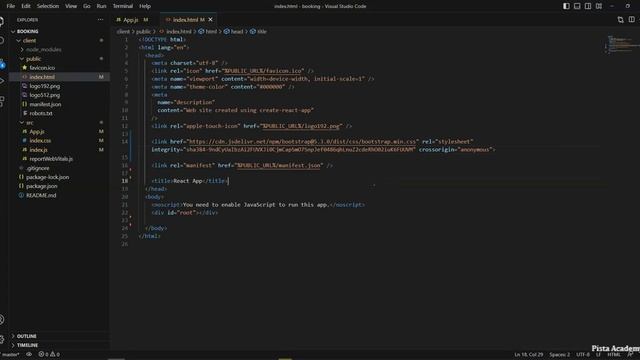 ساخت وب سایت رزرو هتل با React و Nodejs - جلسه اول смотреть онлайн