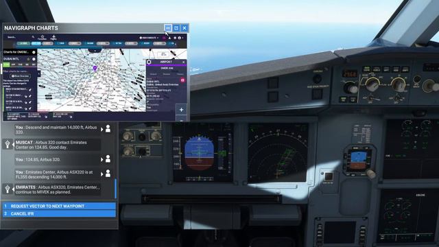Descent & ILS Landing For Airbus A320 Neo In MSFS 2020 - Airbus A320 Neo Tutorial 6