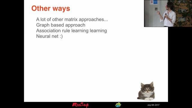 Recommandation et Filtrage Collaboratif - Machine Learning | Matters Meetup | Laurent Morelli смотреть онлайн