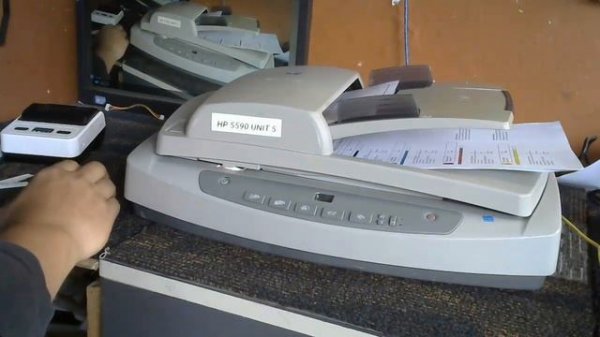 SCANNER HP SCANJET 5590 UNIT 5 -RIYANTO AMENG -TOKPED