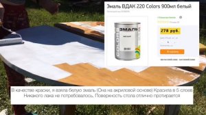 DIY переделка круглого, советского стола