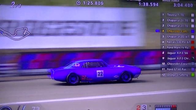 Chevrolet Camaro Z28 Race Car 1969 PP584