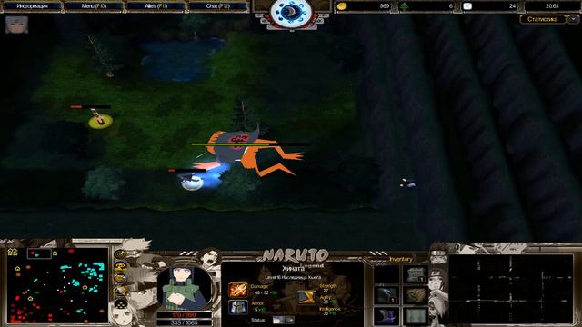 Warcraft 3 Naruto Legend 5 Senju Tobirama win смотреть онлайн