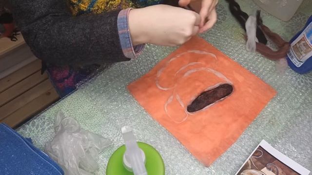 Мастер-класс по валянию Подставка под горячее смотреть онлайн