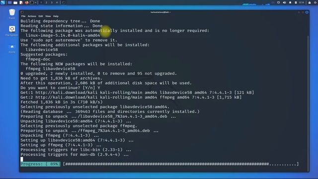 How to Install OBS Studio on Kali Linux 2021.4 | Installing OBS Studio in Kali Linux 2021.4 Tutoria смотреть онлайн