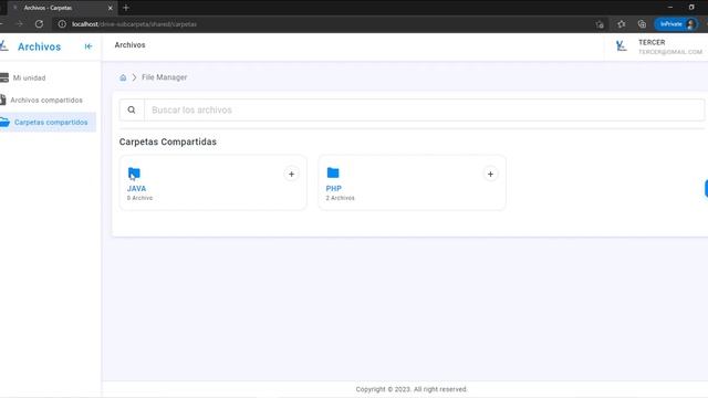 Nueva actualización de sistema de gestor de archivos PHP 8 y Mysql. смотреть онлайн