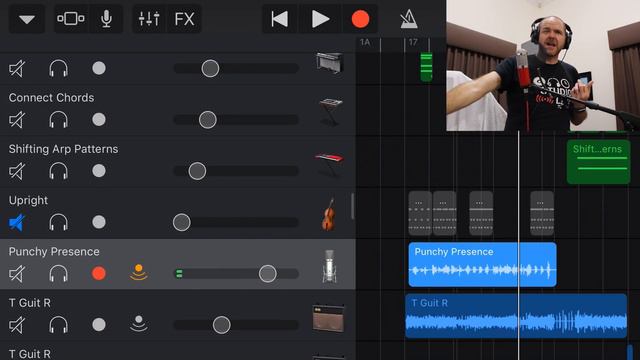 Microphones & Vocal Reocrding in GarageBand iOS (iPhone/iPad) смотреть онлайн