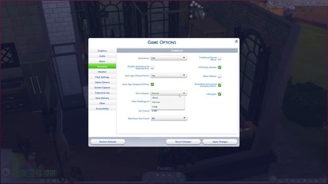 How to Change Lifespan Length in The Sims 4 (Base Game) смотреть онлайн