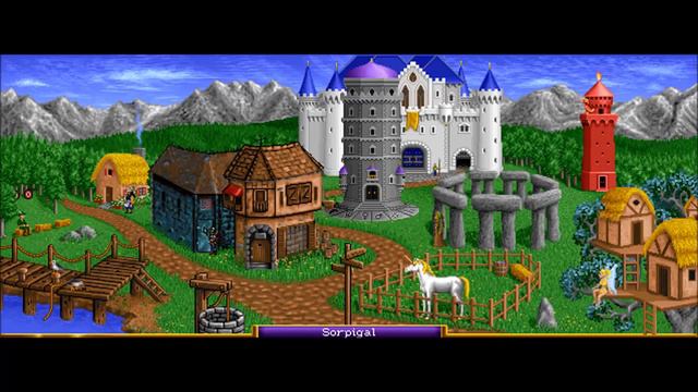 Герои Меча и Магии 1 Город колдуна Музыка Heroes of Might And Magic 1 Sorceress TownMusic1 смотреть онлайн
