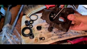 Sharan - ремонт тормозного суппорта