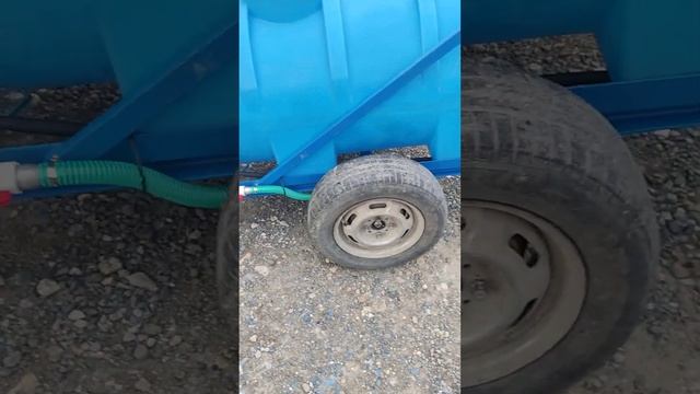 Опрыскиватель прицепной 500л, садовый, к легковому авто, завышенная стойка для черешни