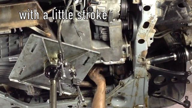 Mercedes A Class (W168) - Removal / Installation Engine - DIY / TUTORIAL смотреть онлайн