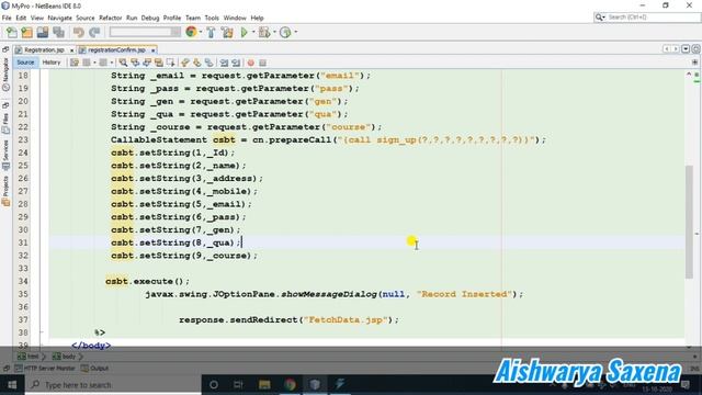 JSP, Servlet, JDBC connectivity - select, insert, update, delete queries - Advanced Java Tutorial смотреть онлайн
