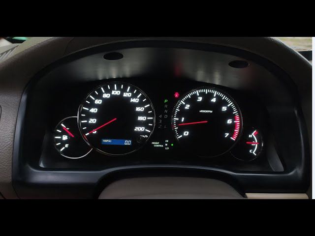 Lexus 470 пересвет щитка приборов смотреть онлайн