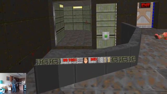 Classic DOOM in VR смотреть онлайн