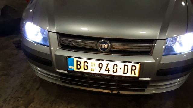 Fiat Stilo MW headlight retrofit смотреть онлайн