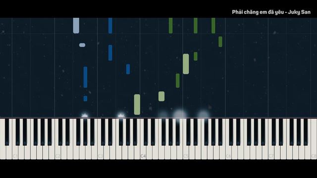 [Piano] Phải chăng em đã yêu - Juky San ft. RedT (Piano Solo + Free Sheet) смотреть онлайн