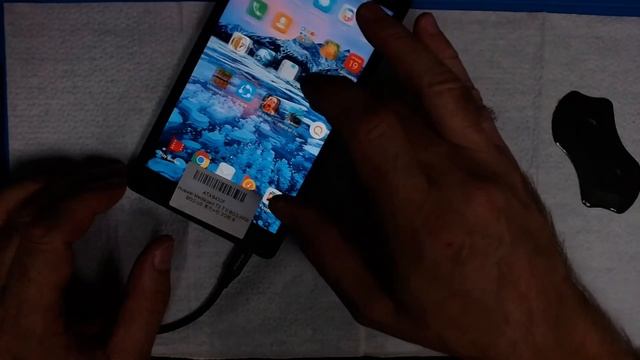 Замена дисплейного модуля Huawei Tab3. смотреть онлайн