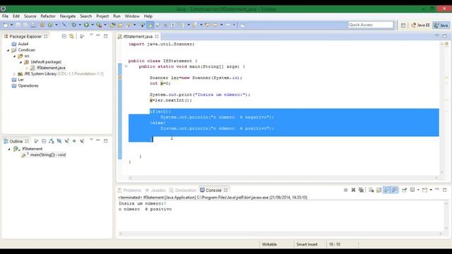 [PT] Byte Foundations - Java #10 - If e operadores relacionais смотреть онлайн