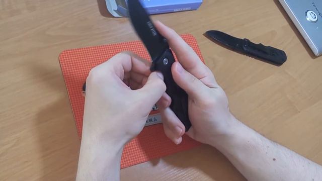 Cold Steel Black Sable. Тактический армейский нож смотреть онлайн