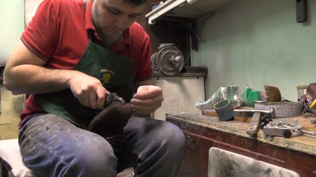 Реставрация мужских ботинок Redwings IronRanger 8119 / Full Restoration Redwings IronRanger 8119