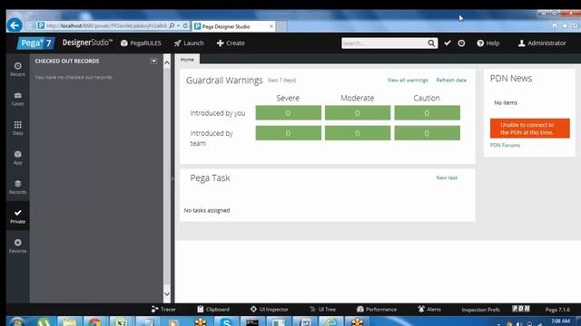 Pega Training in Hyderabad | Pega 7 .2 Tool Introduction | Pega Training Videos смотреть онлайн