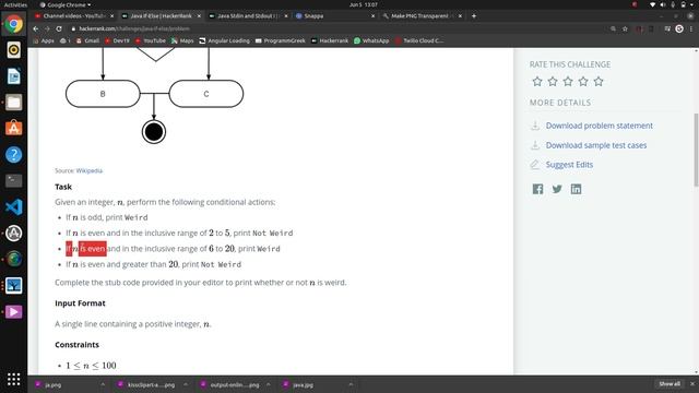 #3 Java If-Else | Hackerrank Java Solution смотреть онлайн
