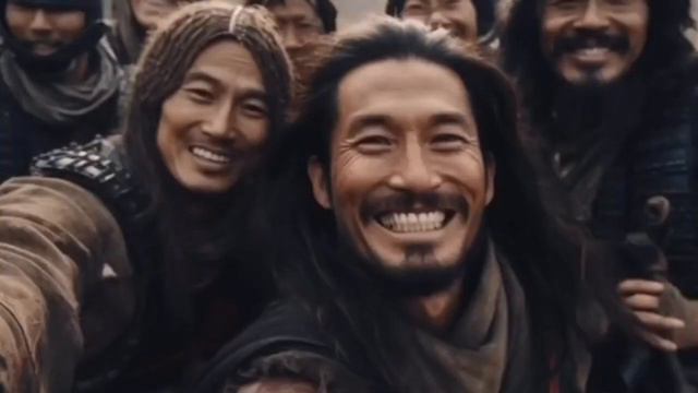 Human history through selfies (with AI generated images) смотреть онлайн