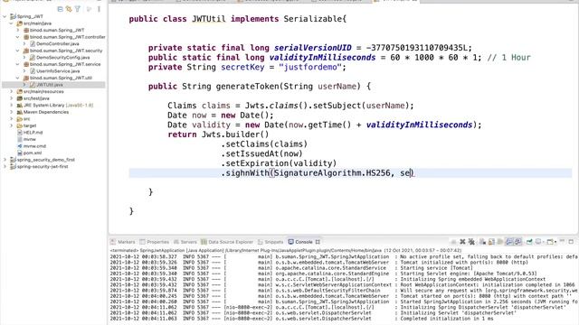 Spring Security with Spring Boot and JWT | Introduction and Complete Code Step by Step from Scratch смотреть онлайн