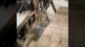 Самодельный гусеничный трактор, мини бульдозер.