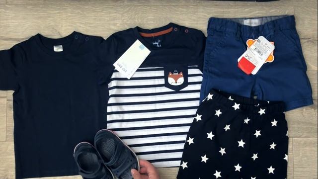 Обзор покупок летней детской одежды для мальчика 1,5 года HM 2020 смотреть онлайн